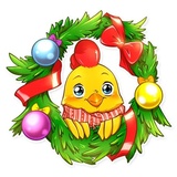 Chicken Chuu WhatsApp Sticker #21