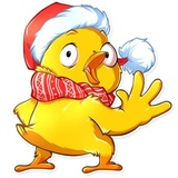 Chicken Chuu WhatsApp Sticker #4