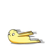 Chicken Egg Yolk WhatsApp Sticker #14