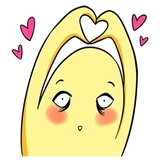 Chicken Egg Yolk WhatsApp Sticker #19