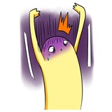 Chicken Egg Yolk WhatsApp Sticker #23