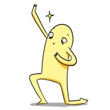 Chicken Egg Yolk WhatsApp Sticker #3