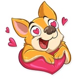 Chihuahua Chica WhatsApp Sticker #12