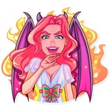 Christmas Angel WhatsApp Sticker #8