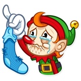 Christmas Elf WhatsApp Sticker #10