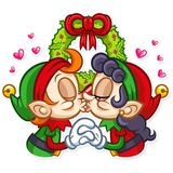 Christmas Elf WhatsApp Sticker #15