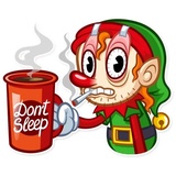 Christmas Elf WhatsApp Sticker #16