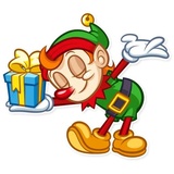 Christmas Elf WhatsApp Sticker #20