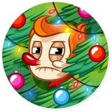 Christmas Elf WhatsApp Sticker #21