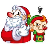 Christmas Elf WhatsApp Sticker #27