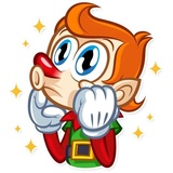 Christmas Elf WhatsApp Sticker #7