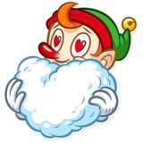 Christmas Elf WhatsApp Sticker #9