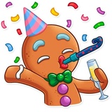 Christmas Gingy WhatsApp Sticker #14