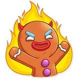 Christmas Gingy WhatsApp Sticker #17