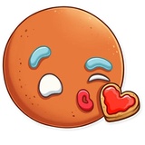 Christmas Gingy WhatsApp Sticker #2