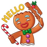 Christmas Gingy WhatsApp Sticker #5