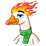 Christmas Goose WhatsApp Sticker #16