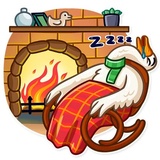 Christmas Goose WhatsApp Sticker #25