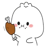 Chubby Cute WhatsApp Sticker #13