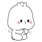 Chubby Cute WhatsApp Sticker #2