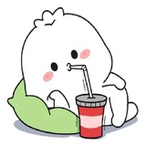Chubby Cute WhatsApp Sticker #22