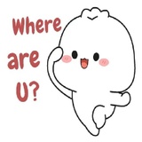 Chubby Cute WhatsApp Sticker #23