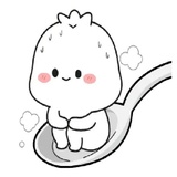 Chubby Cute WhatsApp Sticker #26