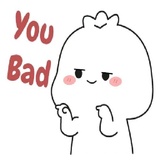 Chubby Cute WhatsApp Sticker #27