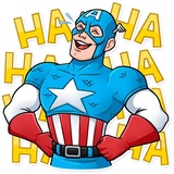 60's Captain America WhatsApp Sticker pack