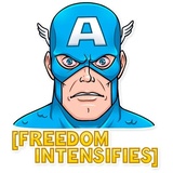 60's Captain America WhatsApp Sticker #20