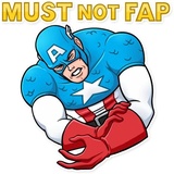 60's Captain America WhatsApp Sticker #30