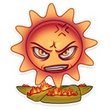 Classy Weather WhatsApp Sticker #13