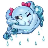 Classy Weather WhatsApp Sticker #24