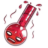 Classy Weather WhatsApp Sticker #3