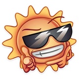 Classy Weather WhatsApp Sticker #4