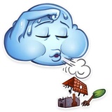 Classy Weather WhatsApp Sticker #5