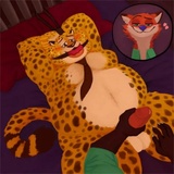 Clawhauser WhatsApp Sticker #12