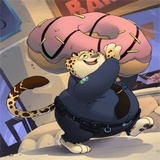 Clawhauser WhatsApp Sticker #13