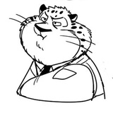 Clawhauser WhatsApp Sticker #3