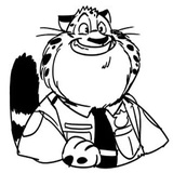 Clawhauser WhatsApp Sticker #5