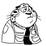 Clawhauser WhatsApp Sticker #6