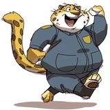Clawhauser WhatsApp Sticker #8