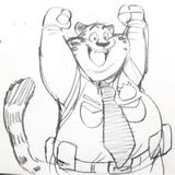Clawhauser WhatsApp Sticker #9