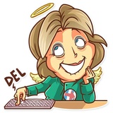 Clinton vs. Trump WhatsApp Sticker #12