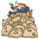 Clinton vs. Trump WhatsApp Sticker #8