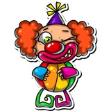 Clown April WhatsApp Sticker pack