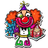 Clown April WhatsApp Sticker #10