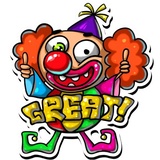 Clown April WhatsApp Sticker #12