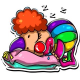 Clown April WhatsApp Sticker #15