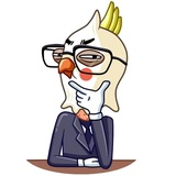 Cockatoo WhatsApp Sticker #10